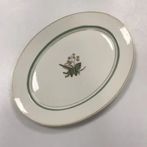 Royal Copenhagen Hjertegræs Oval Fad No. 884/9584
