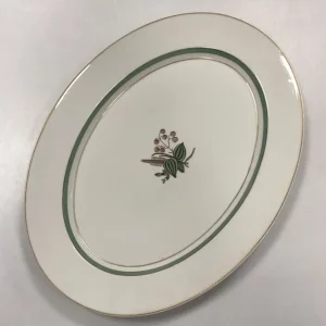 Royal Copenhagen Hjertegræs Oval Fad No. 884/9585