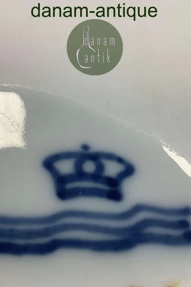 Royal Copenhagen Juliane Marie, hvid Oval Serveringsfad No 12008