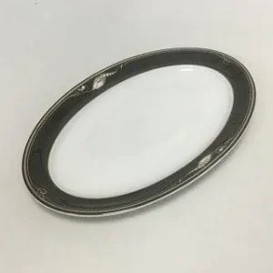 Royal Copenhagen Magnolia Sort Serveringsfad No. 374