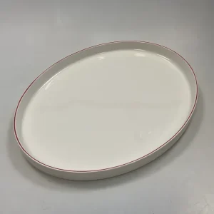 Royal Copenhagen Rødkant Oval Bakke No 3080/375