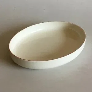 Royal Copenhagen Rødtop / Rødkant Ovalt fad No.3079