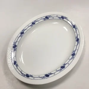 Royal Copenhagen Rosenknop Ovalt fad No 8017