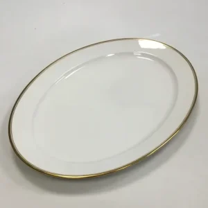 Royal Copenhagen Stel Nr. 1222 Ovalt Fad No 9010