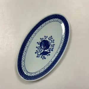 Royal Copenhagen Blå Tranquebar Oval Asiet No. 1094