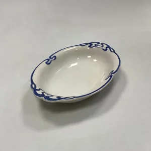 Villeroy og Boch Blå Olga Ovalt fad