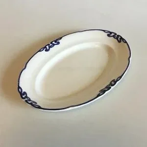 Villeroy & Boch Blå Olga Ovalt fad