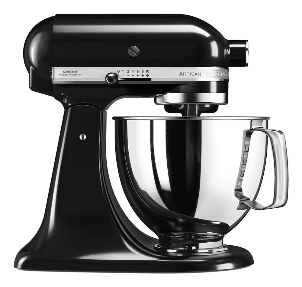 KitchenAid Artisan 5KSM125EOB Køkkenmaskine 4.8liter Midnight onyx
