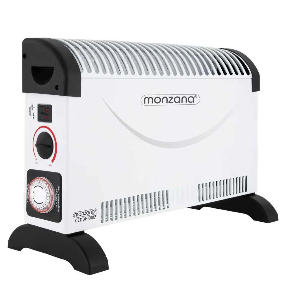 Konvektorvarmer ivory 2000W inkl. timer
