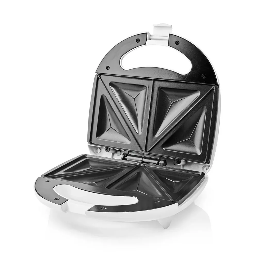 Nedis KASM100WT Toastmaskine 800 W - Alabast