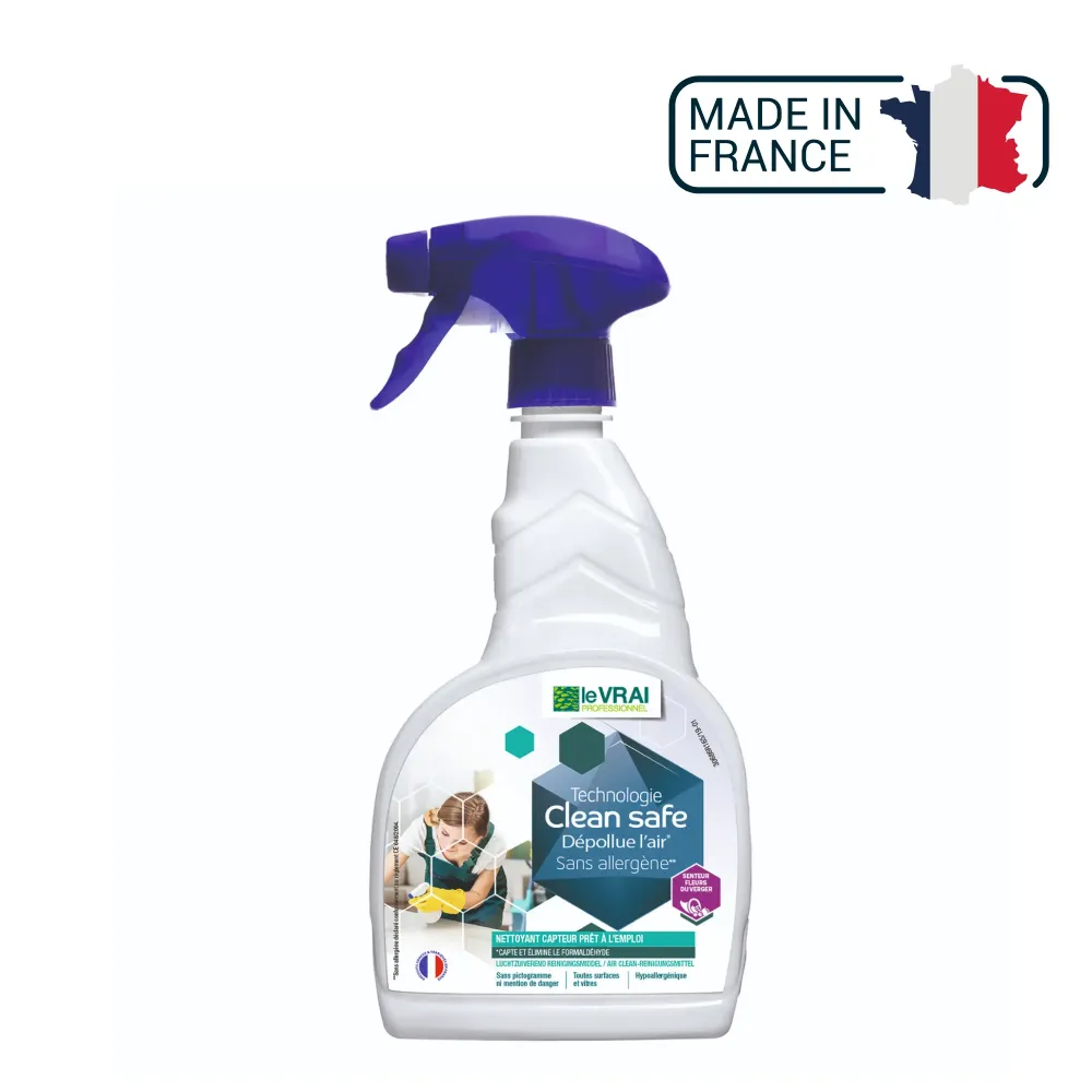 Clean Safe Klar-til-brug sensorrens - 750 ml spray - True Professional