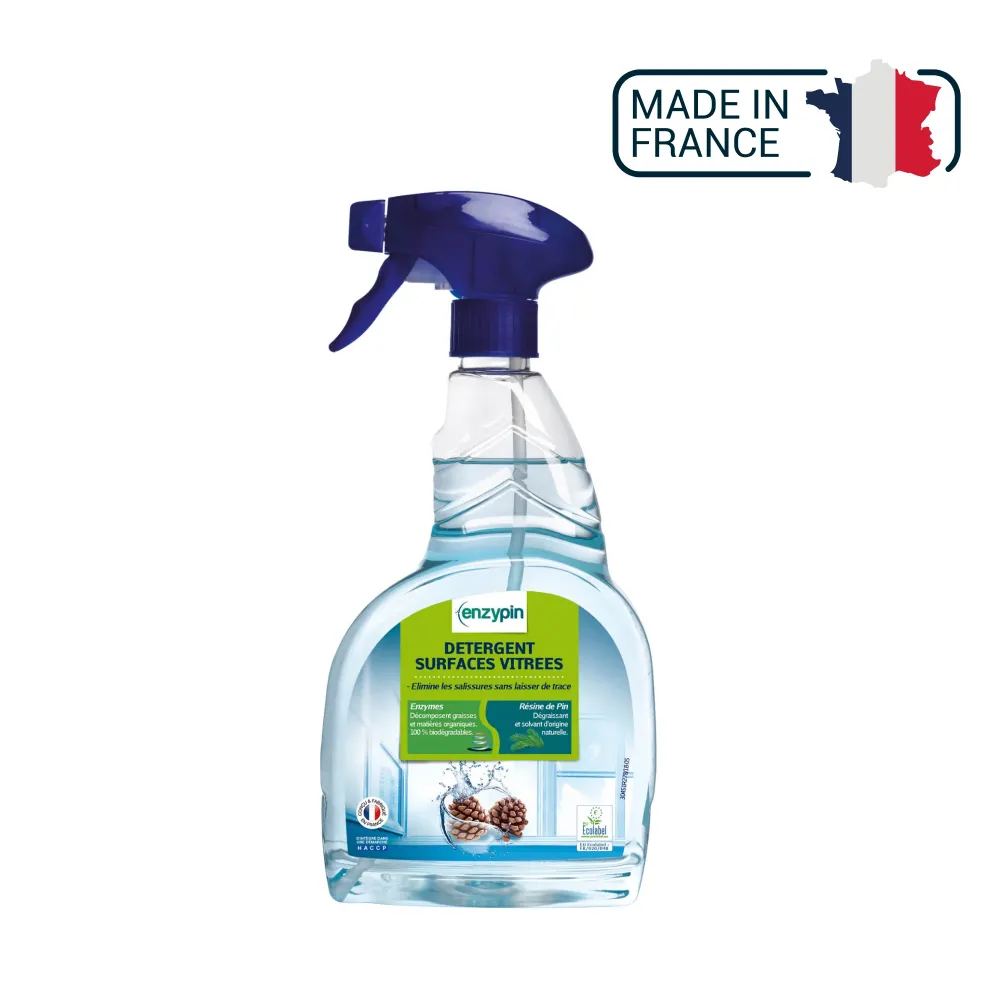 Glasoverfladerengøringsmiddel - Spray 750 mL - Enzypin
