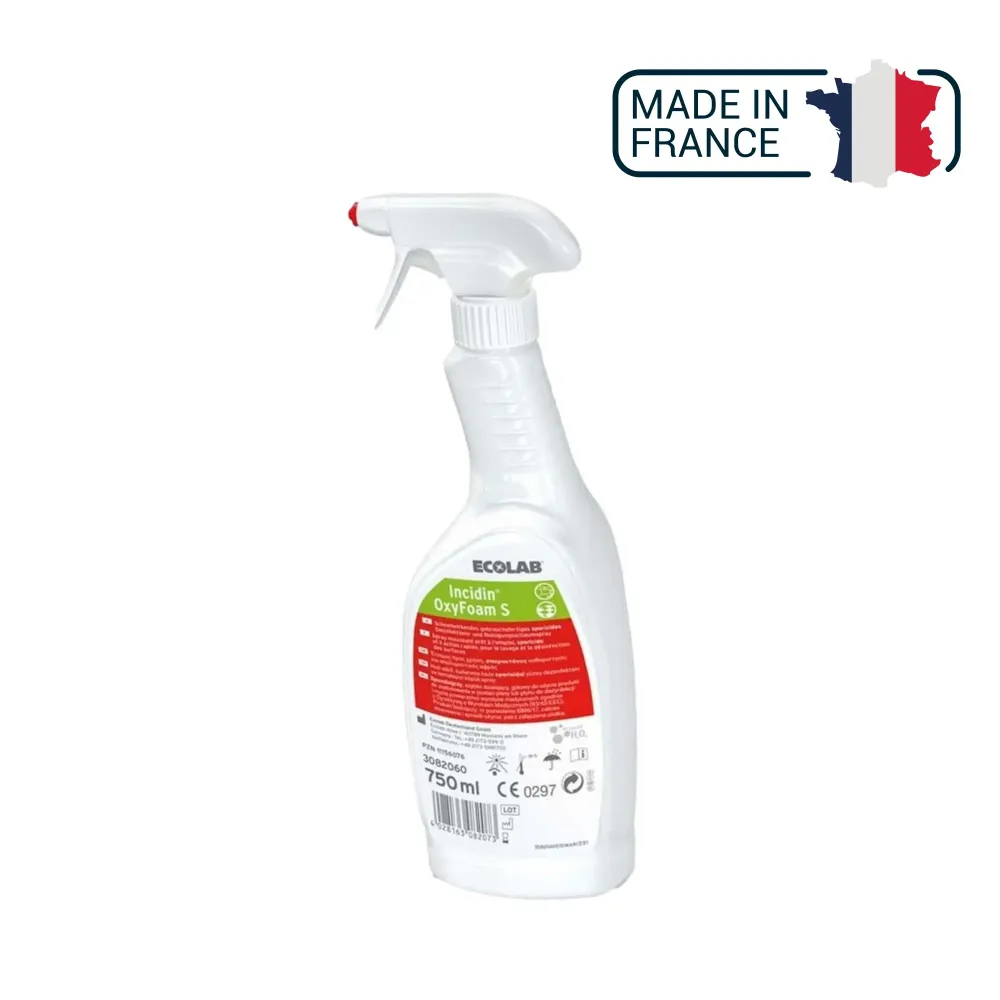 Incidin OxyFoam S skummende spray - 750 ml - ECOLAB