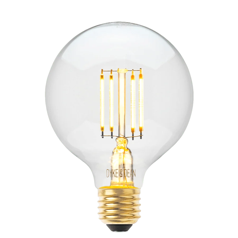 DYKE & DEAN LED GLOBE 95MM E27 Pære
