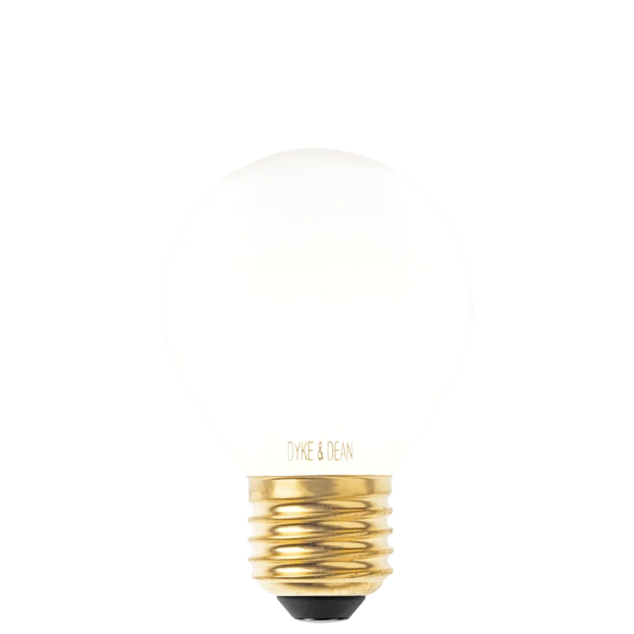 DYKE & DEAN LED GOLFKUGL OPAL E27 Pære