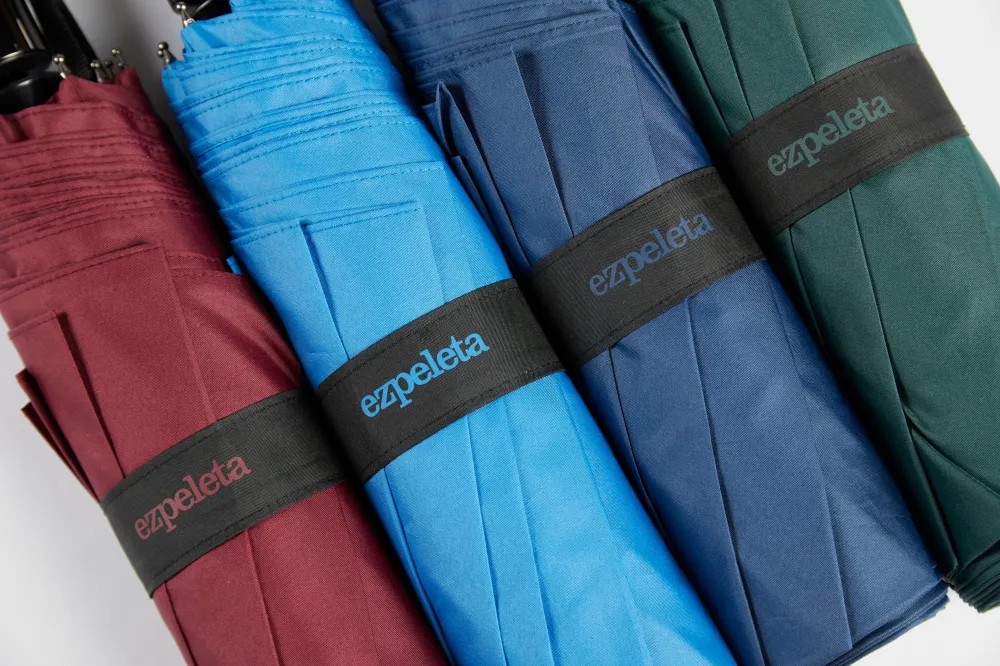 Ezpeleta 10014 golf paraply folde vindlækage almindelige farver