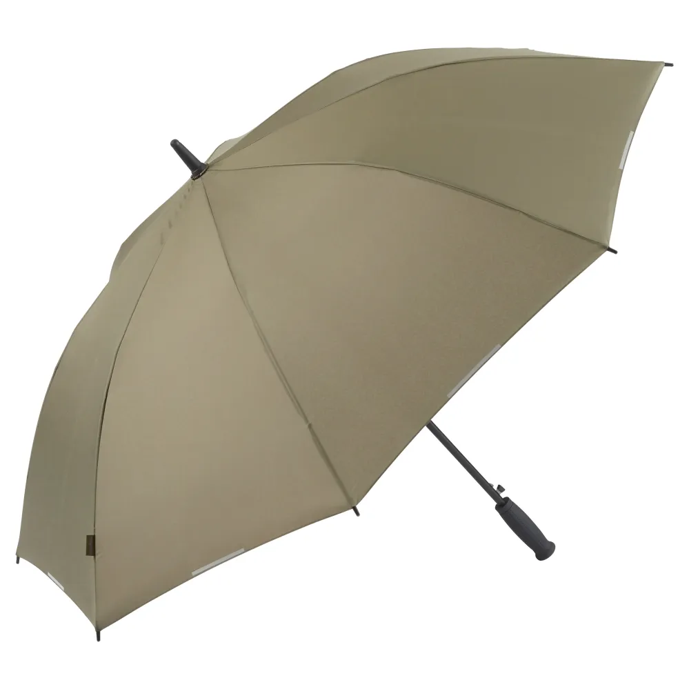 Ezpeleta 10908 golfparaply, ensfarver og automatisk åbning, XXL, reflekterende bånd