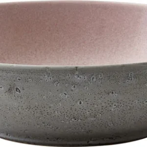 Bitz Pastaskål - grå/lyserød - 20 cm