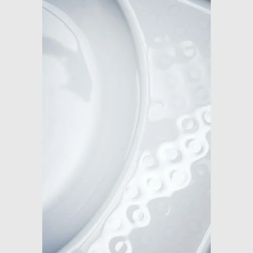 LAUFEN VAL Håndvask med hanehul, asymmetrisk med semi-wet område, slebet underside - 530x400x115mm - alabast porcelæn