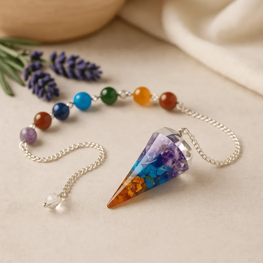 Orgonit Pendul Chakra Dowsing