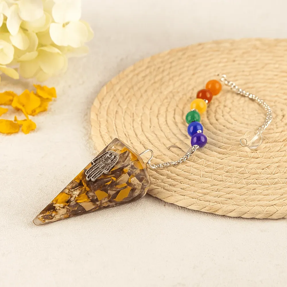 Orgonit Pendul Chakra Hamsa