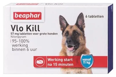 Beaphar Flea Kill+ Stor Hund Fra 11 Kg
