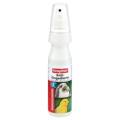 Beaphar hudspray – Effektiv spray mod lus, mider og lopper hos kaniner, gnavere, fritter og fugle