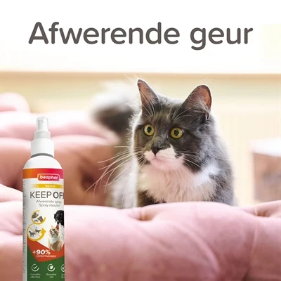 Beaphar Keep Off Spray Kat Indendørs 200 ml – Forebyg uønsket adfærd i huset