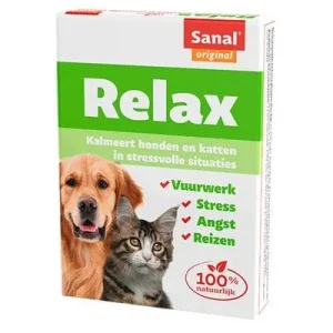 Sanal Hund/Kat Relax Beroligende Tablet