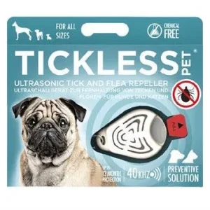 Tickless Flåt- og Loppemiddel – Ultralyds-, Lugtfrit og Giftfrit Alternativ (Beige)