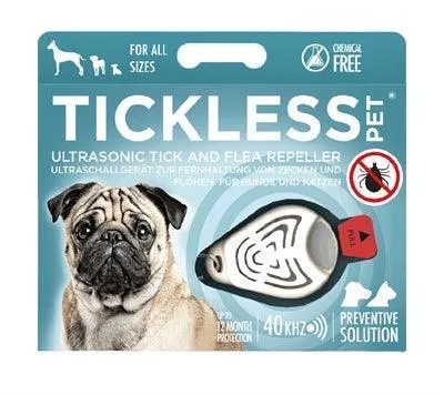Tickless Flåt- og Loppemiddel – Ultralyds-, Lugtfrit og Giftfrit Alternativ (Beige)