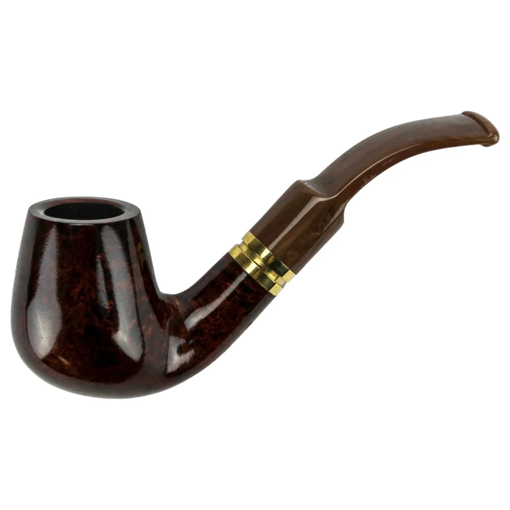 Cesare Barontini "Terenzi" Glat Bøjet Pibe - Elegant Luksus