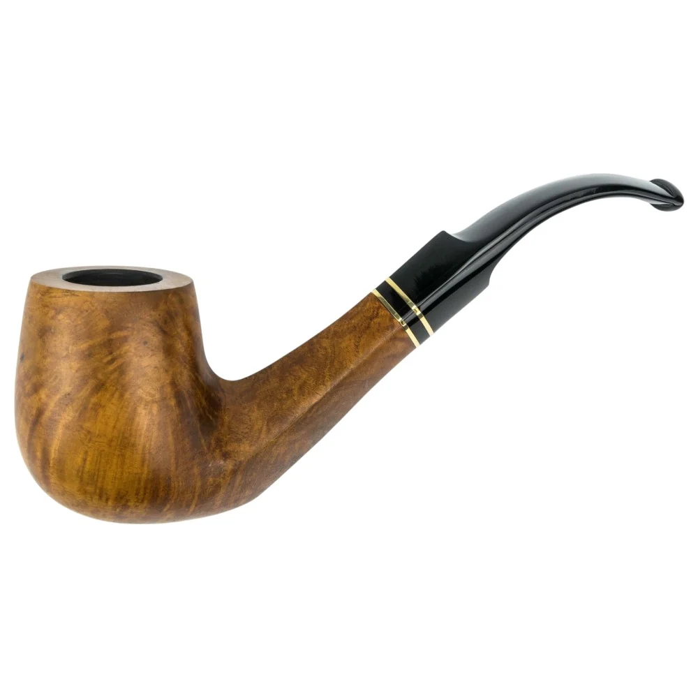 Jean Claude Pibe Model 3 - Lys Brun Bruyere - Stor & Bøjet