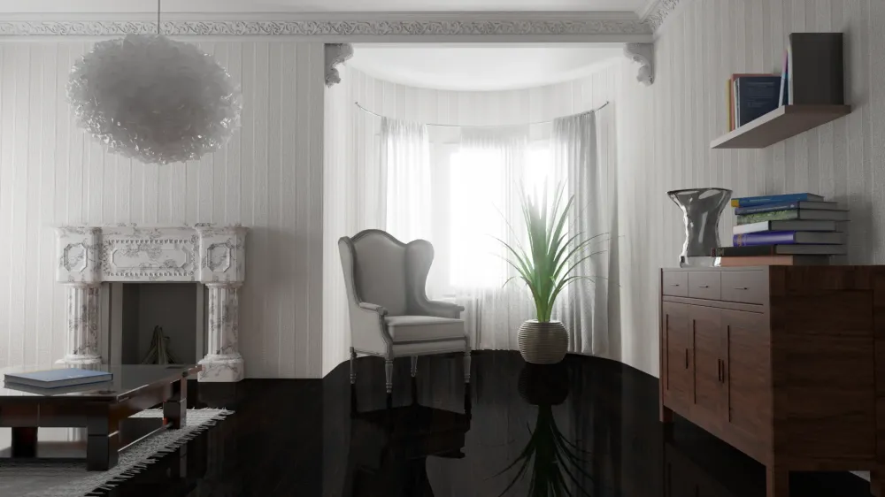 Falquon højglans laminatgulv -D2920 PLATEAU AHORN TRÆ