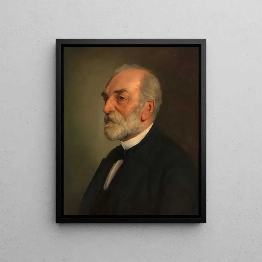 Gerhard von Breuning 1818 - 1892, læge og kirurg - Constanze von Breuning | Kunsttryk