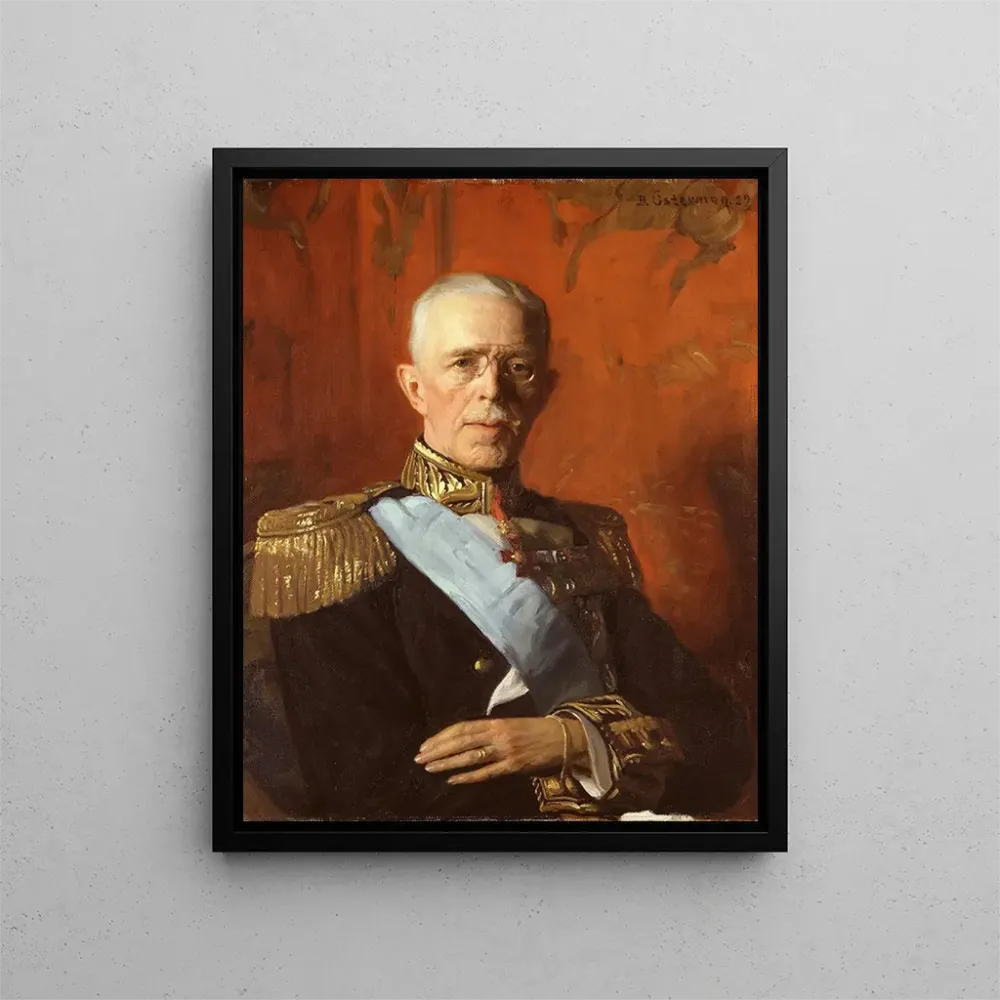 Gustave V 1858-1950 Sveriges konge - Bernhard Störmann | Kunsttryk