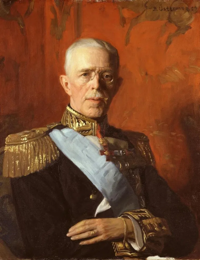 Gustave V 1858-1950 Sveriges konge - Bernhard Störmann | Kunsttryk