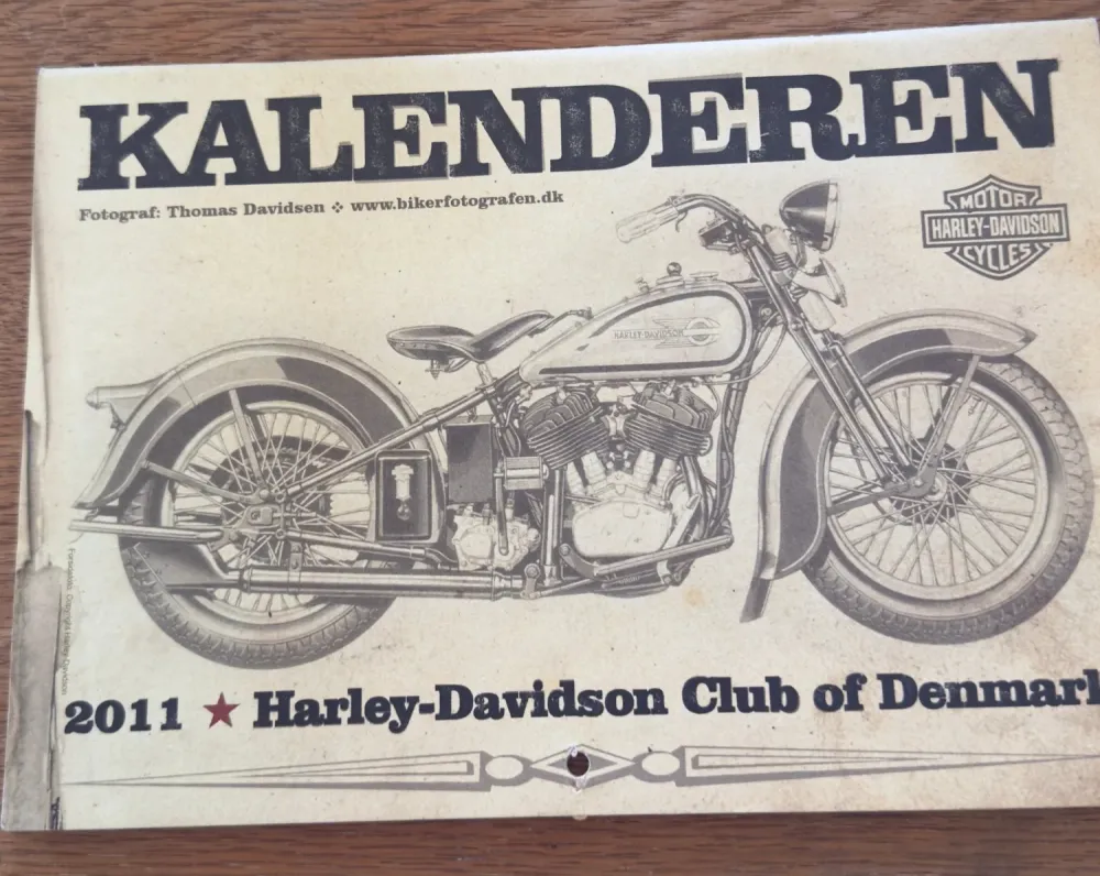 Harley-Davidson plakater fra kalender 2011 – bikerfotografen