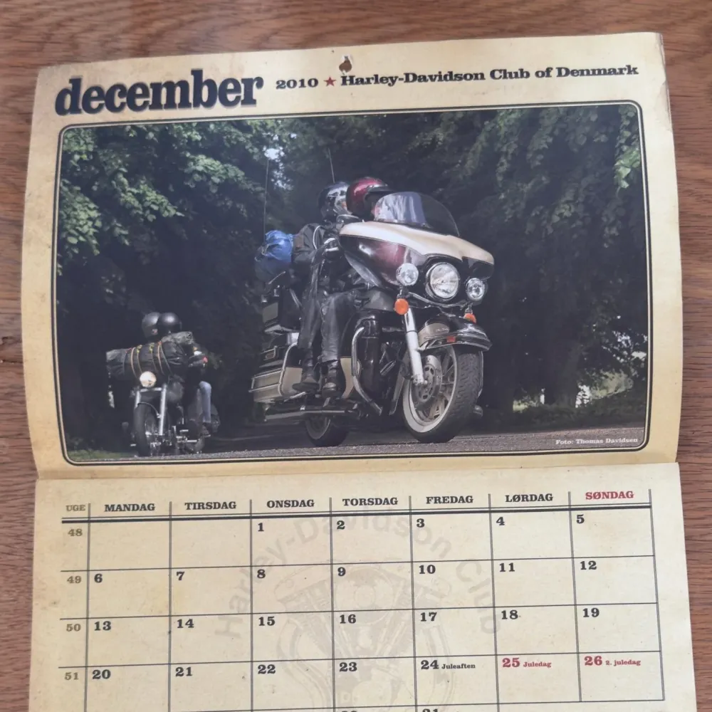 Harley-Davidson plakater fra kalender 2011 – bikerfotografen