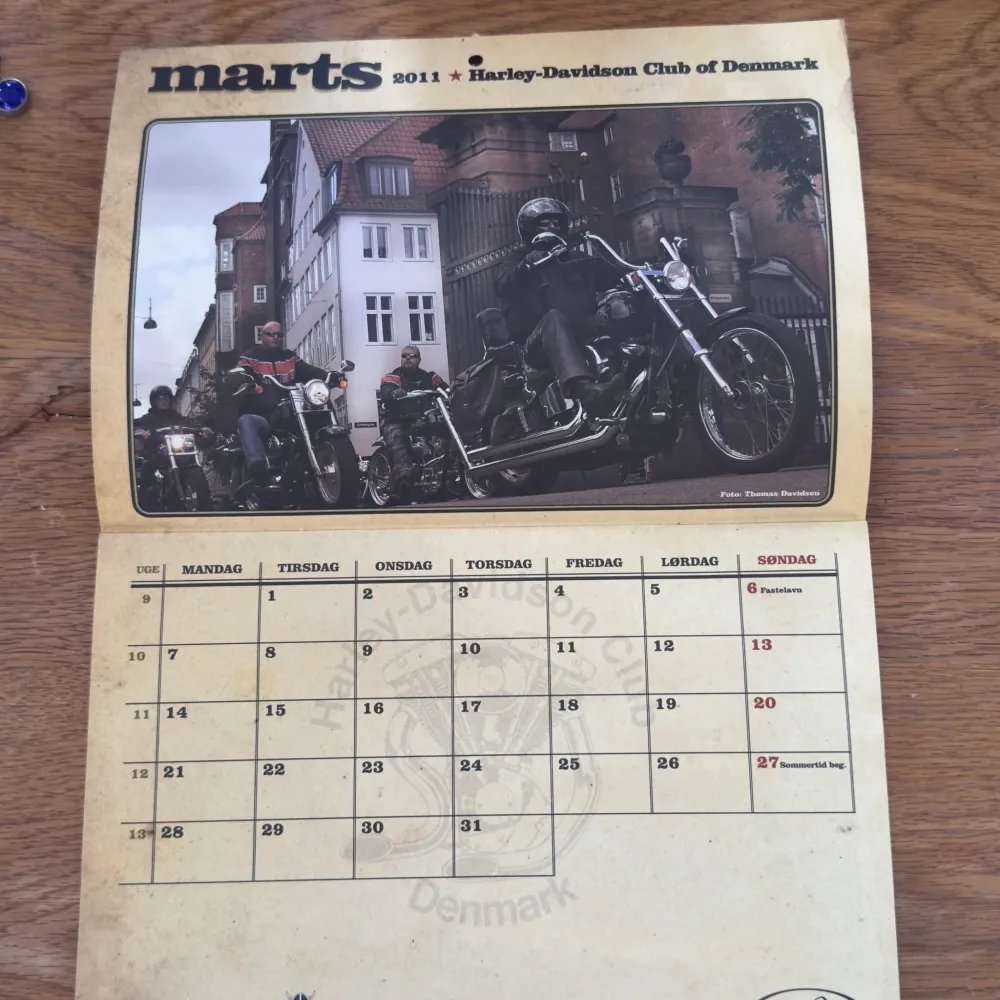 Harley-Davidson plakater fra kalender 2011 – bikerfotografen