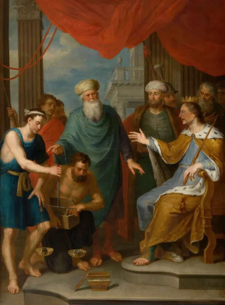 Josephs maleri, vogter af Egypten - Balthasar Beschey | Kunsttryk