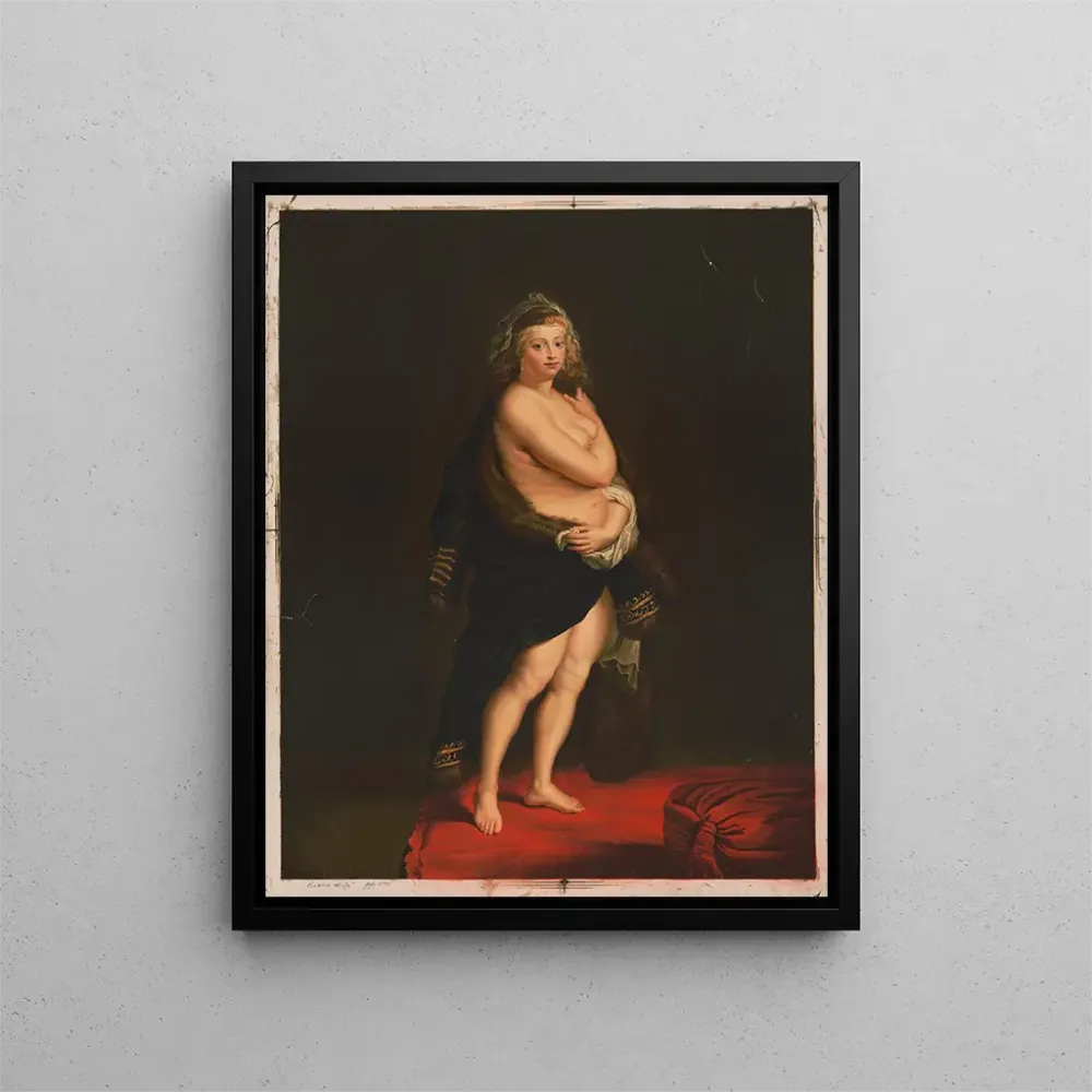 Kunsttryk Kvinde af Rubens - Edmund Foerster Co | Kunsttryk