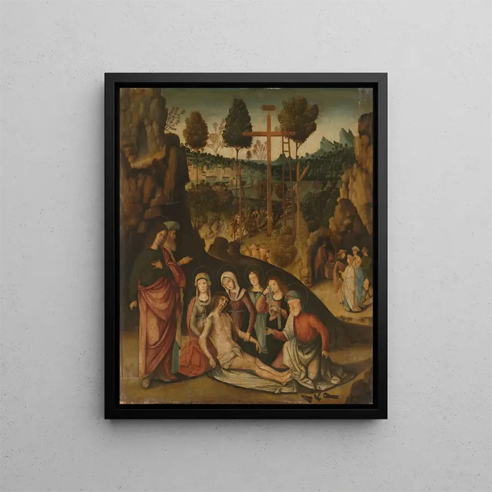 Kunsttryk Lamentation du Christ - Bernardino di Bosio Zaganelli | Kunsttryk