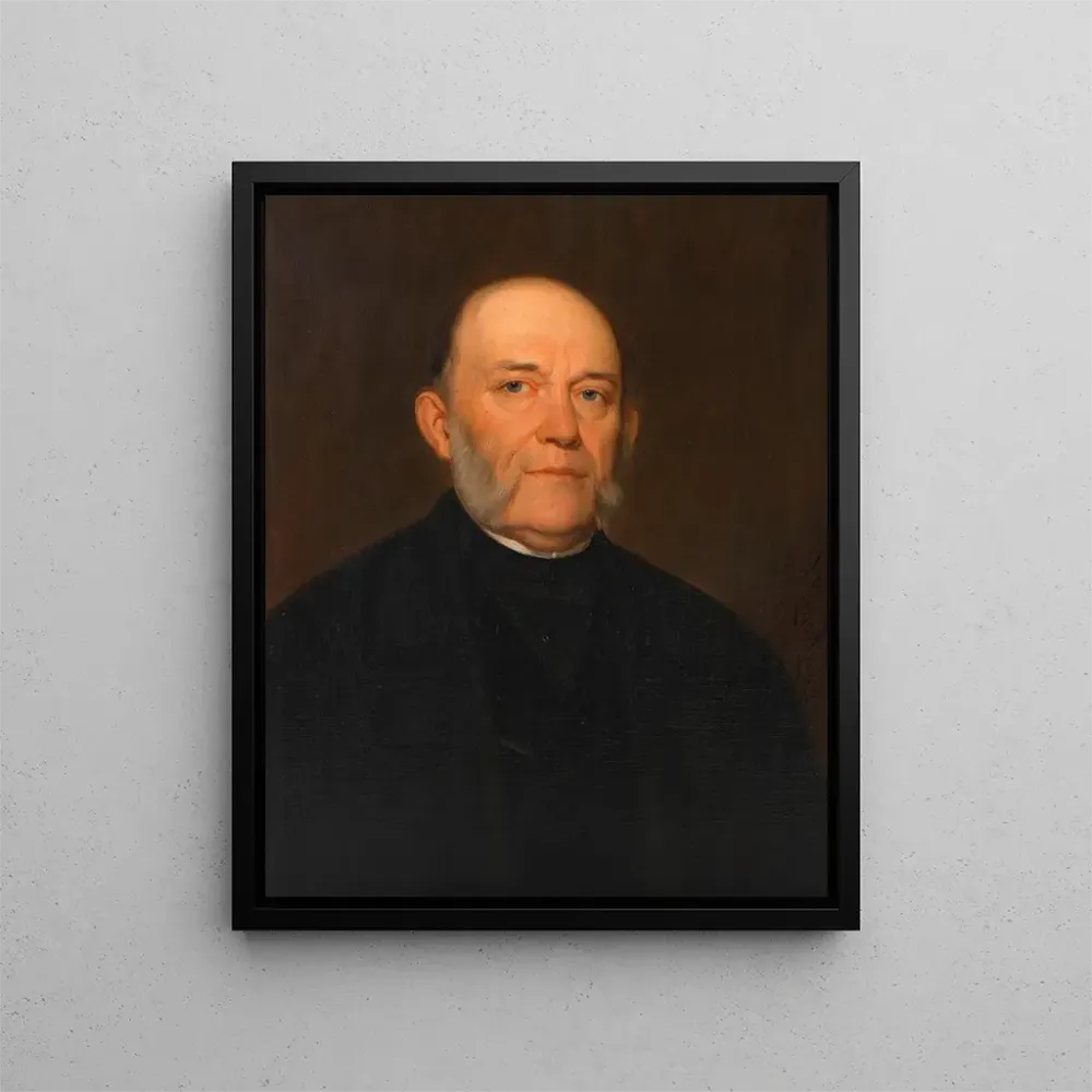 Maleri Carl von Rokitansky Patolog, politiker og filosof - August Georg Mayer | Kunsttryk
