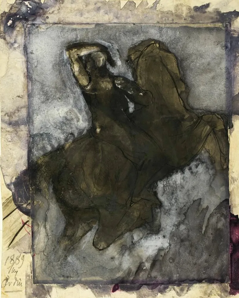 Maleri Cavalier - Auguste Rodin | Kunsttryk