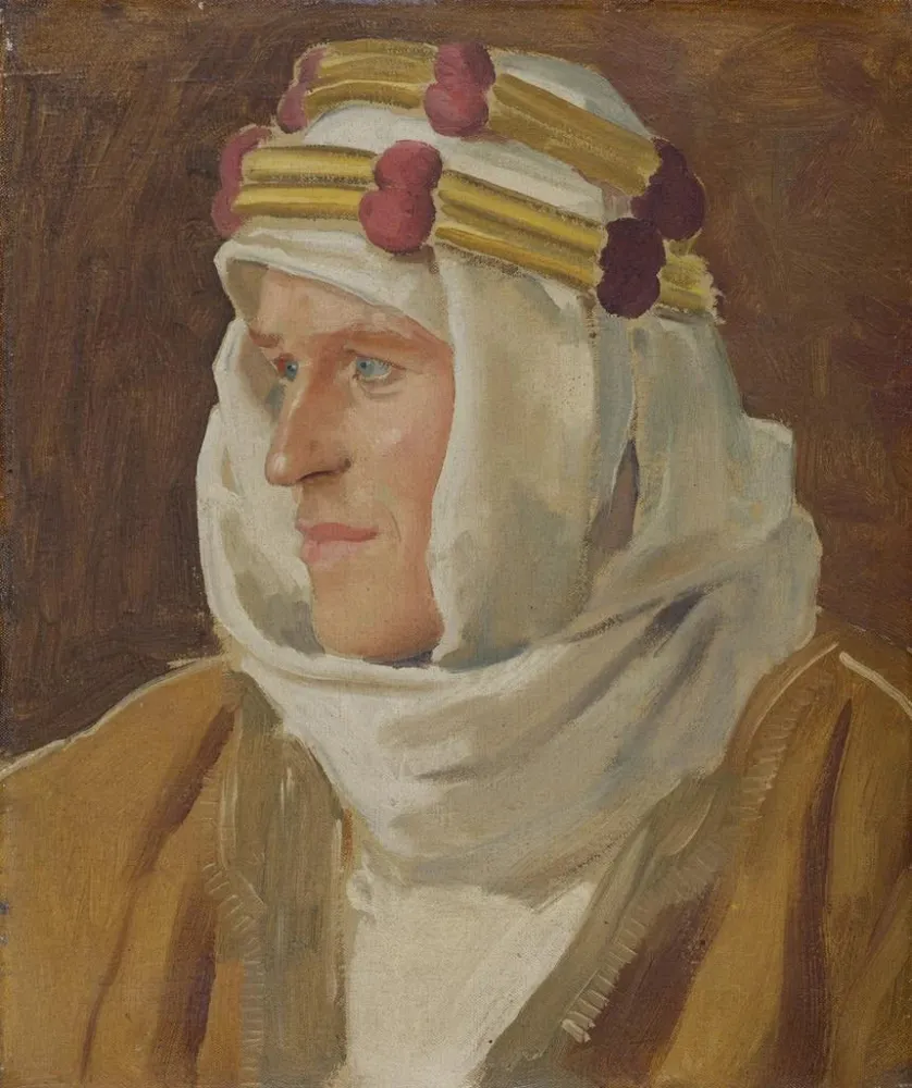 Maleri Colonel Thomas Edward Lawrence - Augustus John