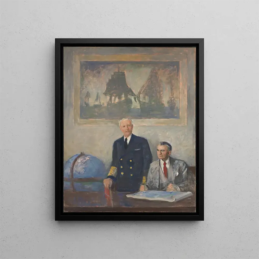 Maleri Le Commandement Suprême, panneau droit - Augustus Vincent Tack | Kunsttryk