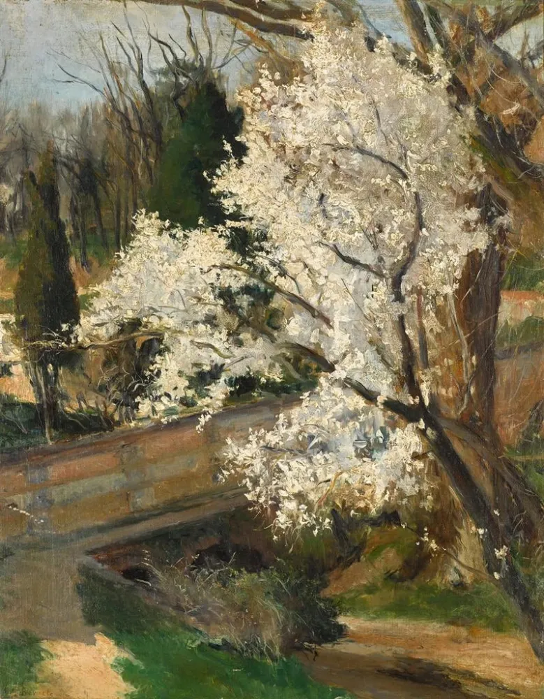 Maleri Fleur de printemps - Aureliano de Beruete | Kunsttryk