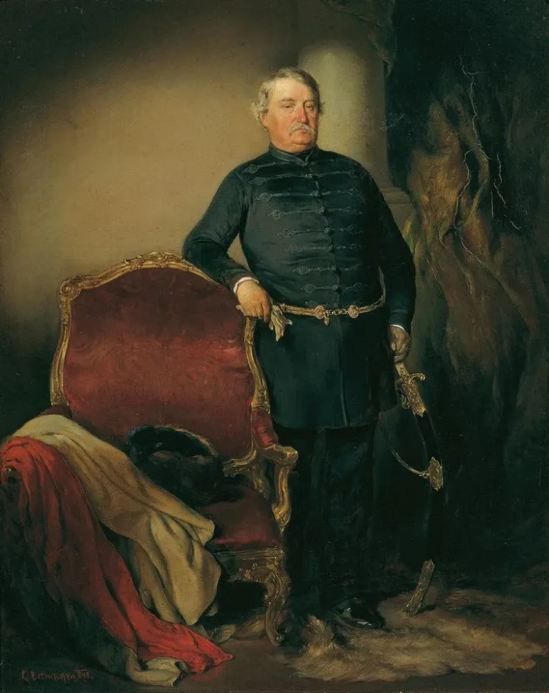 Maleri Franz Imrdy Edler von Omorovicze - August von Pettenkofen | Kunsttryk