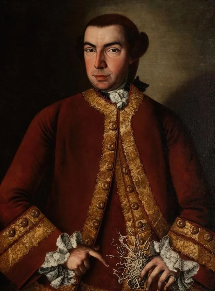 Maleri Johannes Paulus de Weissenberg - Bernardus Friedrich | Kunsttryk Source: Tableau Johannes Paulus de Weissenberg - B...